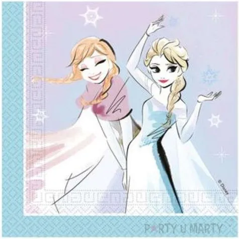 serwetki frozen kraina lodu 33 cm procos 20 szt