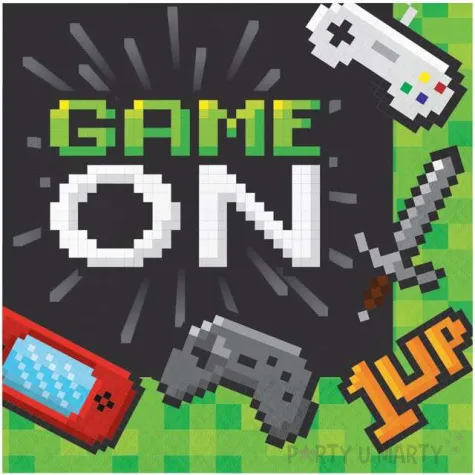 serwetki gaming party creative converting 33 cm 16 szt