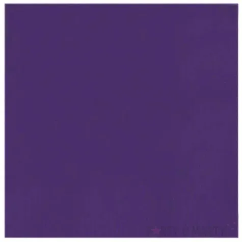 serwetki gladkie fioletowe amscan 25 cm 20 szt
