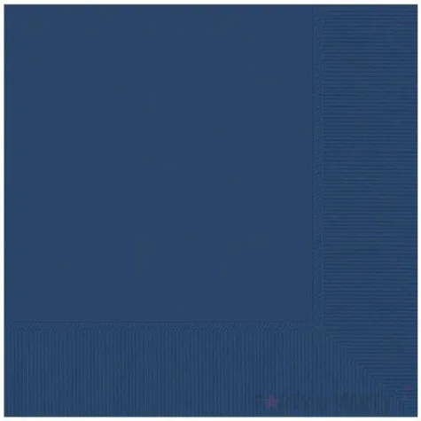 serwetki gladkie granatowe amscan 33 cm 20 szt