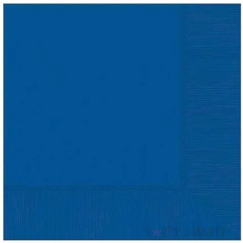 serwetki gladkie niebieskie amscan 25 cm 20 szt