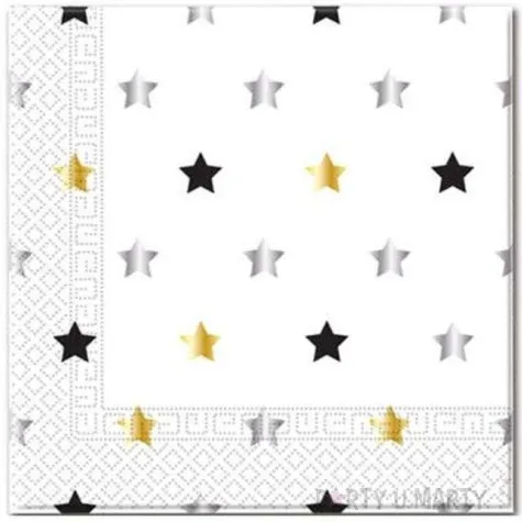 serwetki gwiazdki procos 33 cm 20 szt