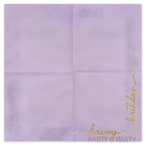 serwetki happy birthday mix partydeco 33 cm 12 szt