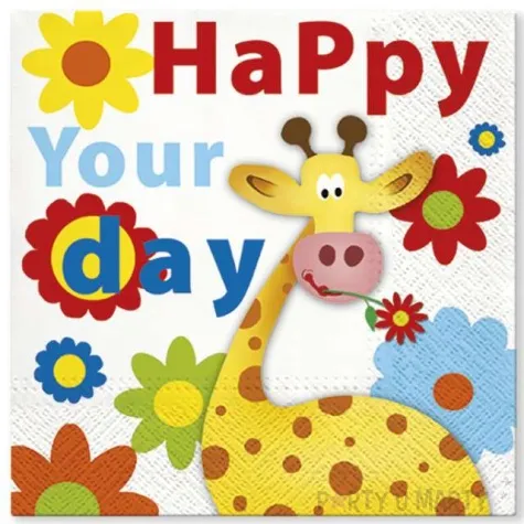 serwetki happy day paw 33 cm 20 szt