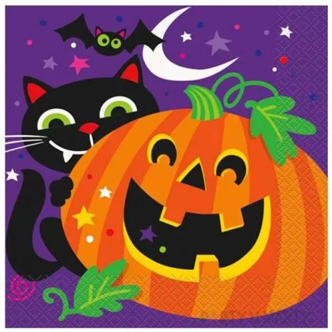 serwetki happy halloween kids unique 33 cm 16 szt