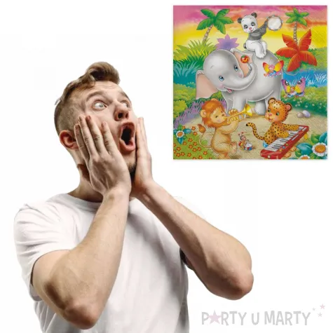 serwetki harbatka maki 33 cm 20 szt