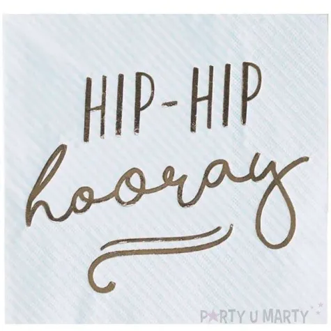 serwetki hip hip hooray mix ginger ray 33 cm 16 szt