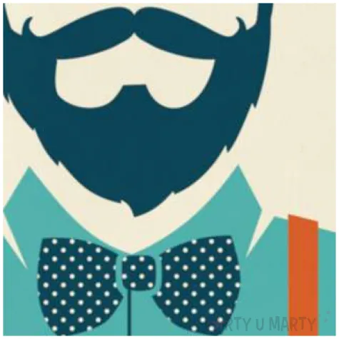 serwetki hipster birthday creativeconverting 33 cm 16 szt