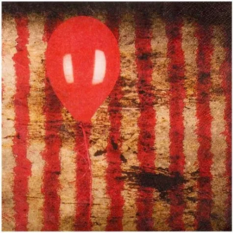 serwetki horror clown boland 33 cm 12 szt