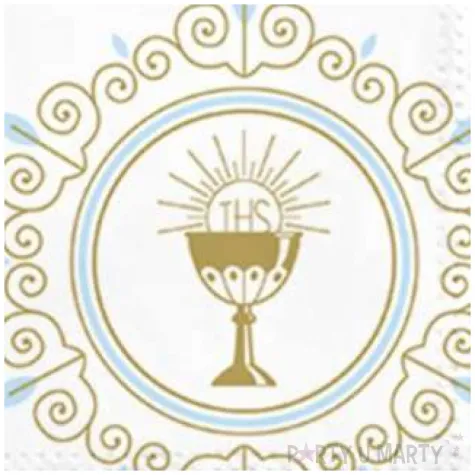 serwetki i komunia hostia ihs partypal 33 cm 20 szt