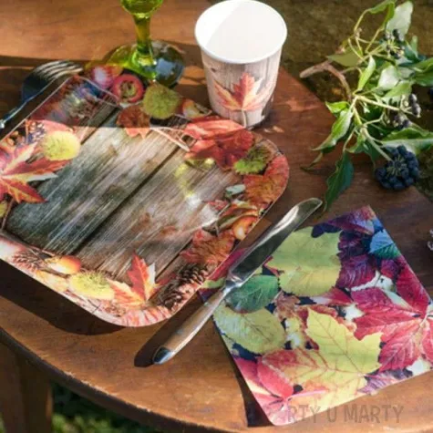 serwetki jesienne liscie santex 33 cm 20 szt