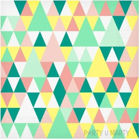 serwetki joy trojkaty swiateczne mix godan 33 cm 20 szt