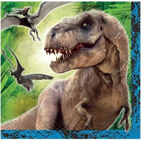 serwetki jurassic world unique 25 cm 16 szt