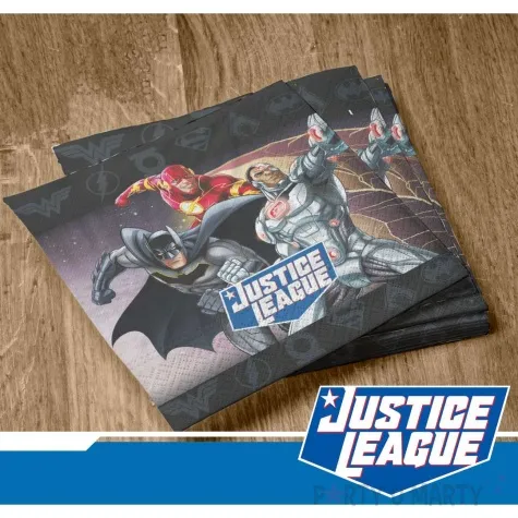 serwetki justice league party factory 33x33 cm 20 szt