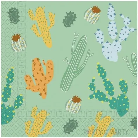 serwetki kaktus procos 33 cm 20 szt