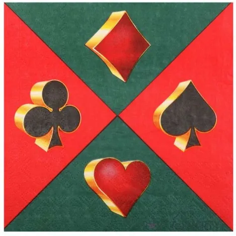 serwetki kasyno 33 cm 20 szt