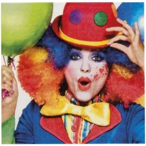 serwetki klaun boland 33 cm 12 szt