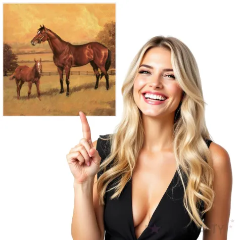 serwetki konie na obrazie maki 33 cm 20 szt