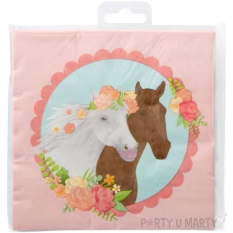 serwetki konie pd horse pd party 33 cm 16 szt
