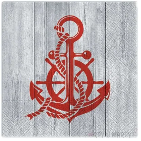 serwetki kotwica paw 33 cm 20 szt