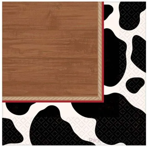 serwetki kowbojskie amscan 25 cm 16 szt