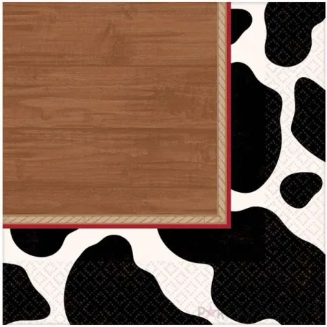 serwetki kowbojskie amscan 33 cm 16 szt