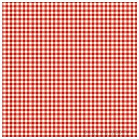 serwetki kratka czerwone 25 cm maki 20 szt