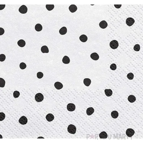 serwetki kropki bazgroly 33 cm 20 szt