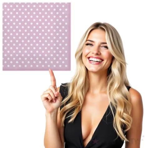 serwetki kropki male rozowe maki 33 cm 20 szt