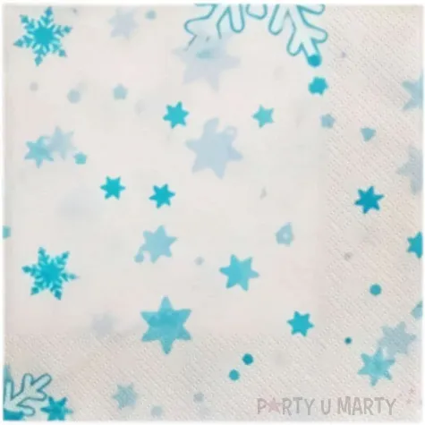 serwetki ksiezniczka lodu jix 33 cm 6 szt