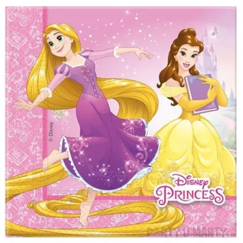 serwetki ksiezniczki disneya procos 33 cm 20 szt