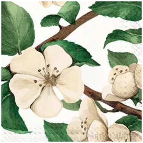 serwetki kwiat jabloni paw 33 cm 20 szt