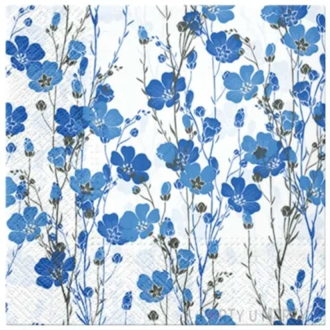 serwetki kwiaty lnu paw 33 cm 20 szt