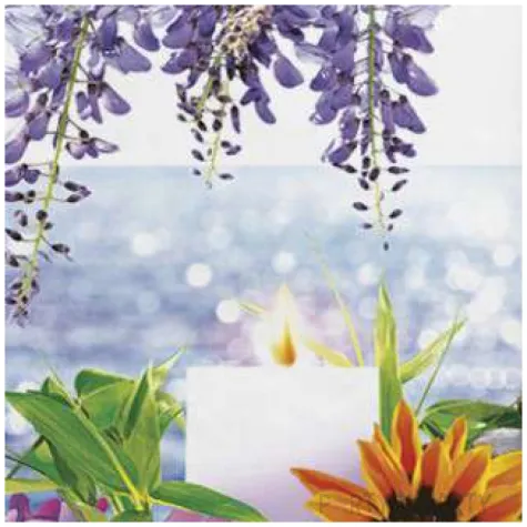 serwetki kwiaty na lte morza maki 33 cm 20 szt