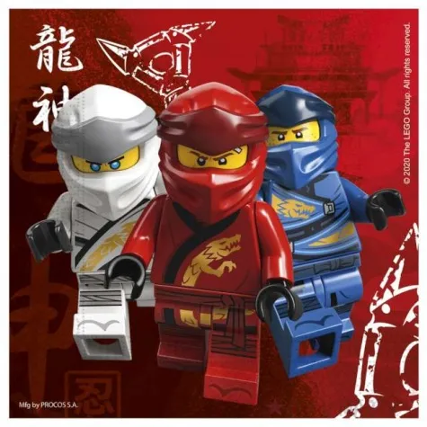 serwetki lego ninjago procos 33 cm 16 szt