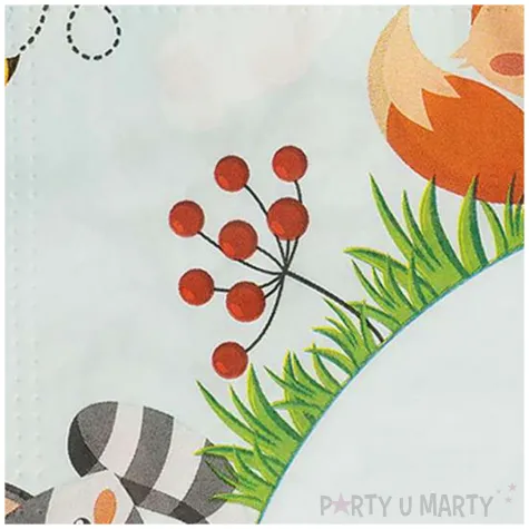 serwetki lesne zwierzeta mix arpex 33 cm 20 szt