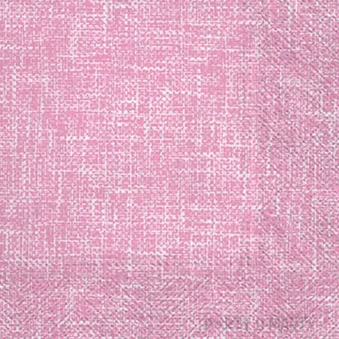 serwetki linen structure rozowy paw 33 cm 20 szt
