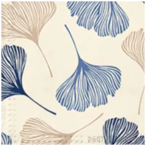 serwetki liscie milorzebu paw 33 cm 20 szt