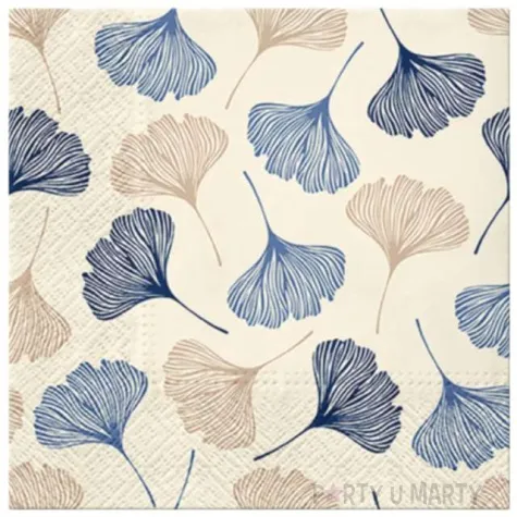 serwetki liscie milorzebu paw 33 cm 20 szt