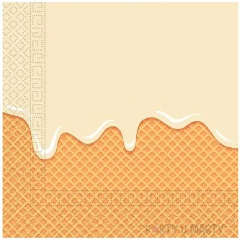 serwetki lodowy wafelek procos 33 cm 20 szt