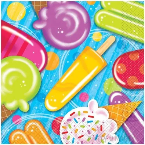 serwetki lody unique 33 cm 16 szt