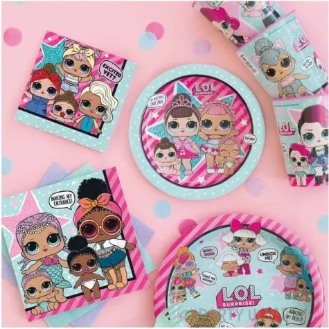 serwetki lol surprise unique 33 cm 16 szt