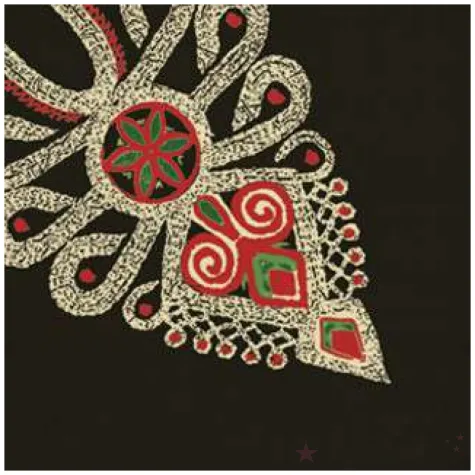 serwetki ludowe parzenica czarne maki 33 cm 20 szt