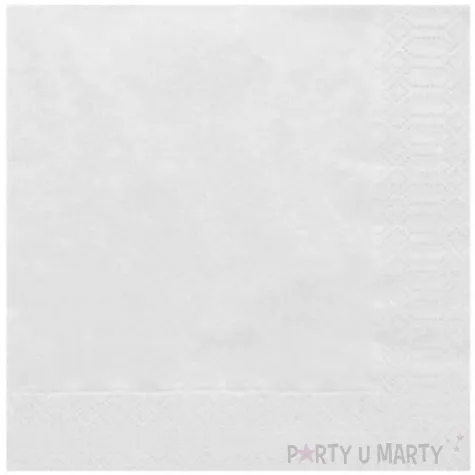 serwetki lunch classic biale 33 cm 20 szt