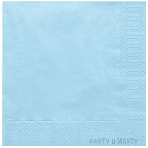 serwetki lunch classic blekitne 33 cm 20 szt