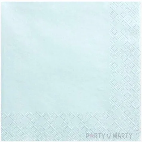 serwetki lunch classic blekitne jasne 33 cm 20 szt