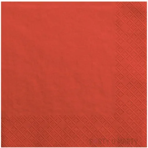 serwetki lunch classic czerwone 33 cm 20 szt