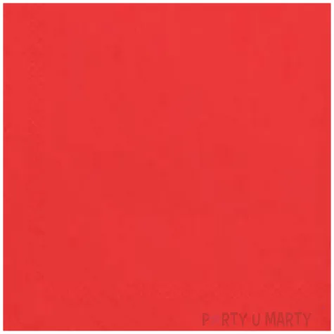 serwetki lunch classic czerwone partypal 33 cm 20 szt