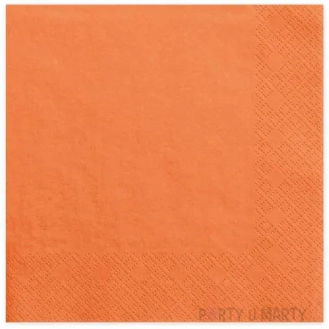 serwetki lunch classic pomaranczowe 33 cm 20 szt