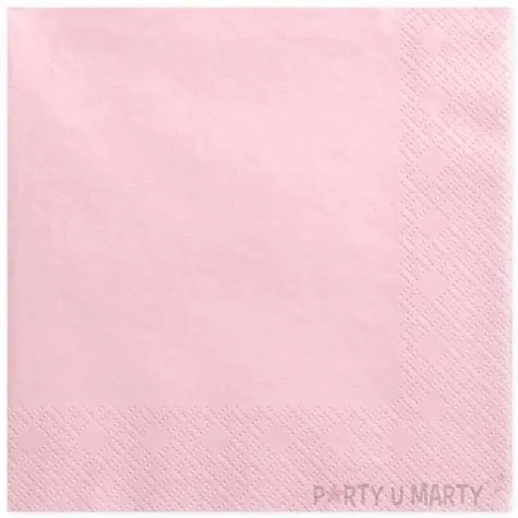 serwetki lunch classic rozowe jasne 33 cm 20 szt